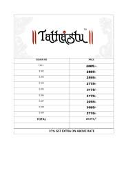 Tathastu  Anaara Series 5101 To 5109